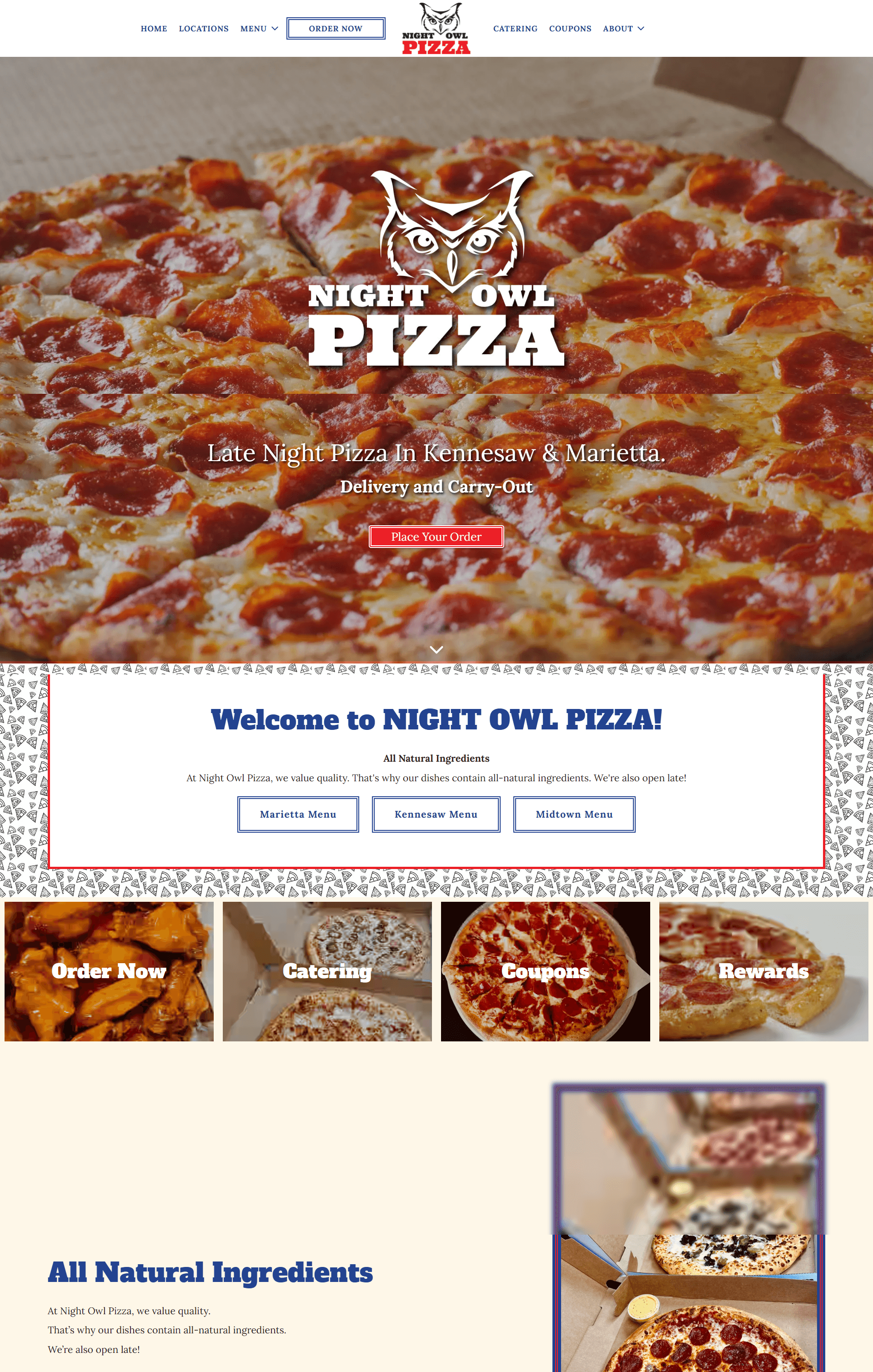 Night Owl Pizza